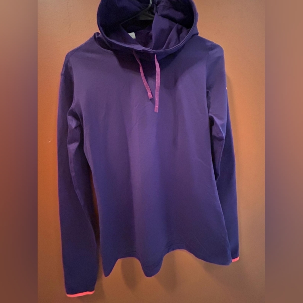 Nike Pro Dri-Fit Purple Hyperwarm Hoodie